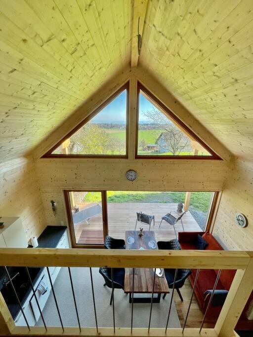 Zweistoeckiges Natur-Holzhaus Mit Berg- & Seesicht Horgenzell Eksteriør bilde