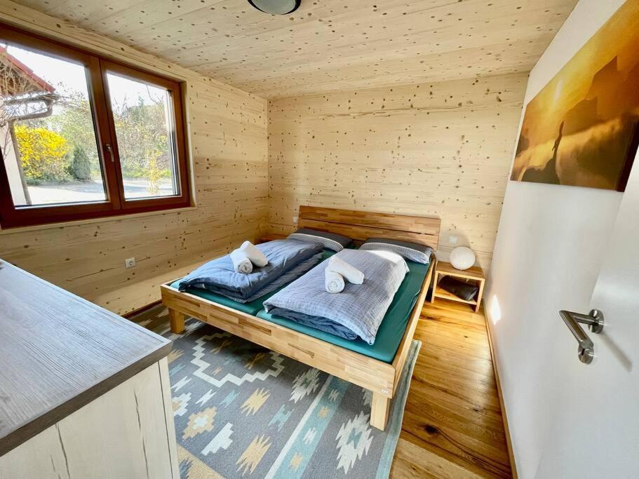 Zweistoeckiges Natur-Holzhaus Mit Berg- & Seesicht Horgenzell Eksteriør bilde